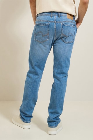 Jean straight - Ciel - Longueur 30