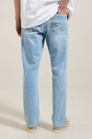 Jean straight - Ciel - Longueur 30