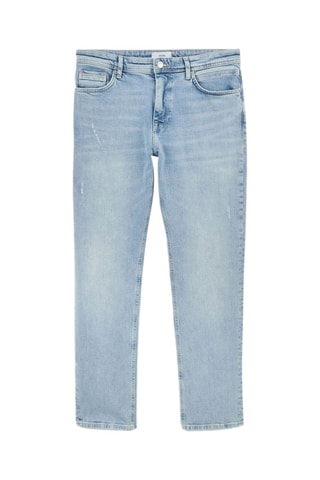 Jean straight - Ciel - Longueur 30