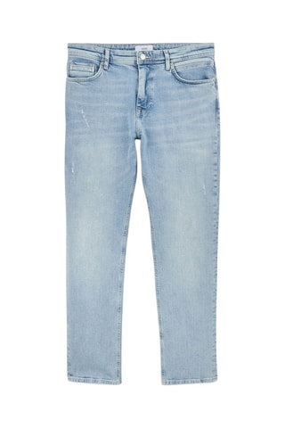 Jean straight - Ciel - Longueur 32