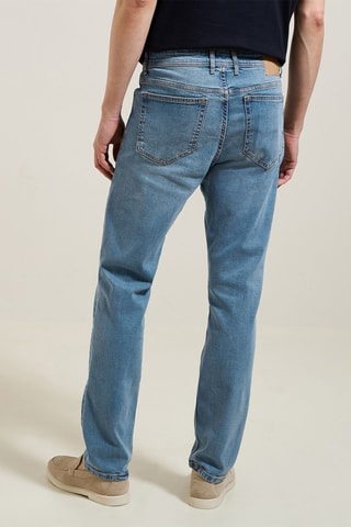 Jean straight  - Bleu - Longueur 34
