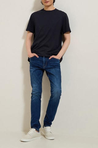 Jean skinny - Bleu - Longueur 30