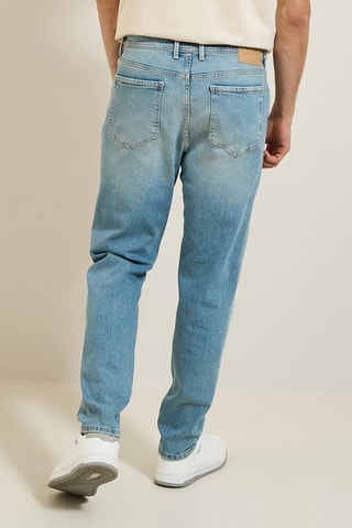 Jean tapered slim - Ciel - Longueur 34