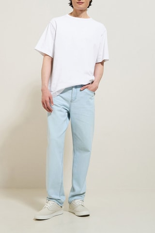 Jean loose - Bleu - Longueur 34