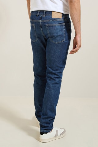 Jean straight - Bleu - Longueur 34