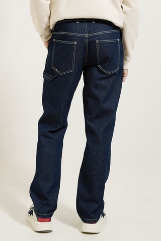 Jean loose - Bleu - Longueur 34