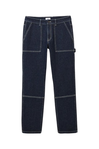 Jean loose - Bleu - Longueur 34