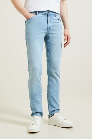 Jean regular - Bleu - Longueur 34