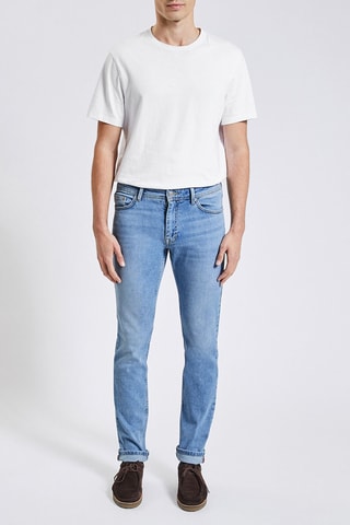 Jean slim - Bleu - Longueur 32