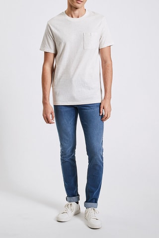 Jean slim - Bleu marine - Longueur 34