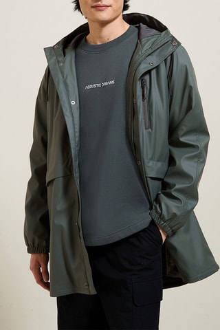 Parka à capuche - Kaki