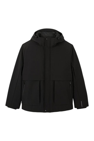 Parka à capuche - Noir