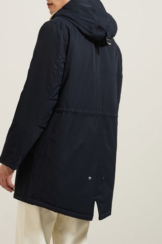 Parka à capuche - Bleu marine