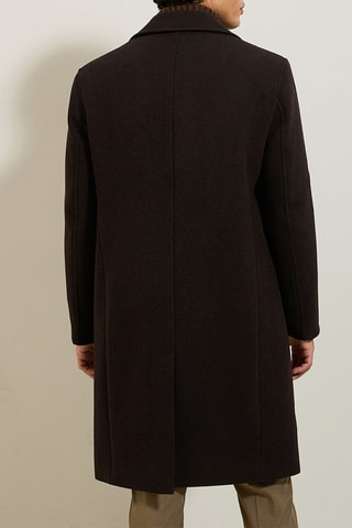 Manteau en laine - Marron