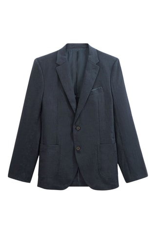 Veste en lin - Bleu