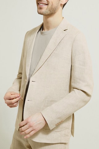 Veste en lin - Ecru