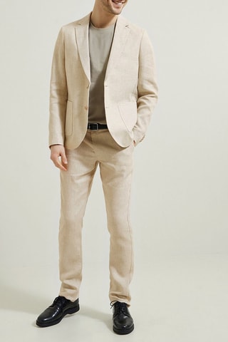 Veste en lin - Ecru