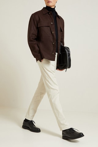 Veste en lin - Marron