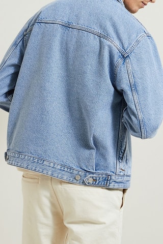 Veste en jean en coton biologique - Bleu