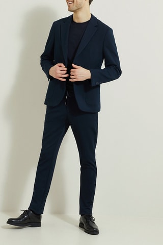 Veste slim - Bleu