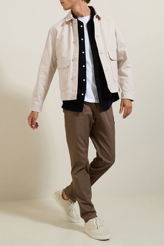 Veste en jean - Beige