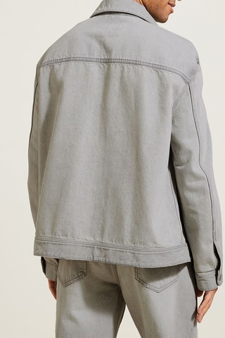 Veste en jean - Gris