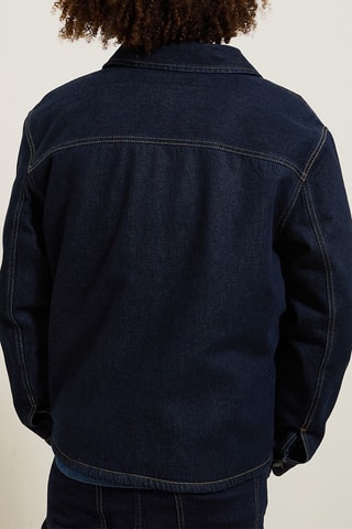 Veste en jean - Bleu marine