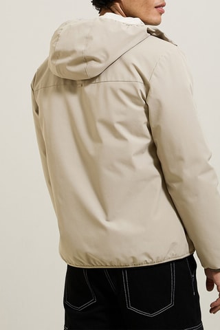 Veste à capuche - Beige