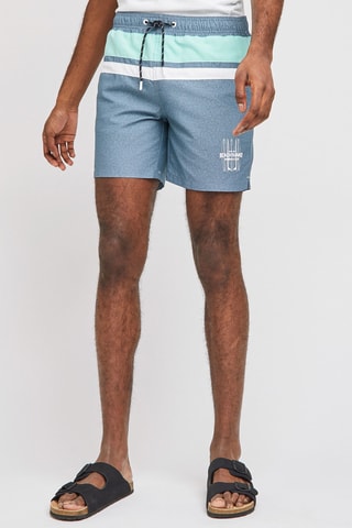 Short de bain Bleu clair chiné