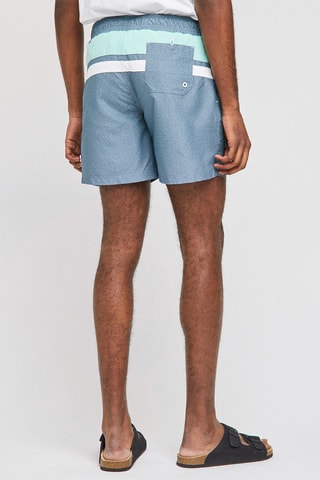Short de bain Bleu clair chiné