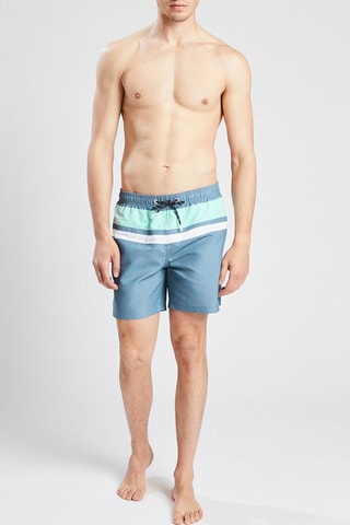 Short de bain Bleu clair chiné