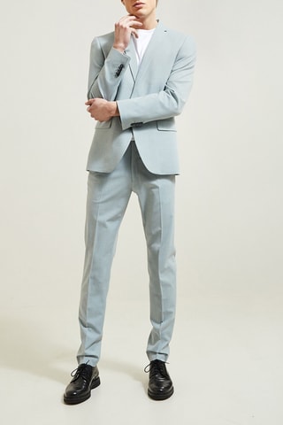 Veste de costume extra slim - Bleu clair