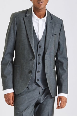 Veste de costume - Gris foncé
