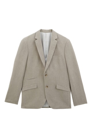 Veste de costume en lin - Beige