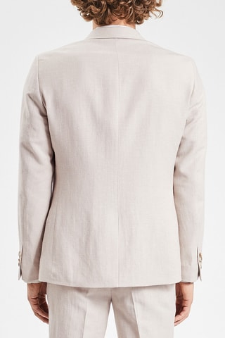 Veste de costume en lin - Beige