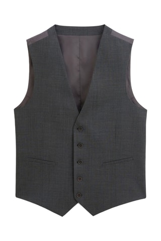 Gilet de costume slim - Anthracite