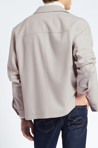 Blouson en laine - Beige