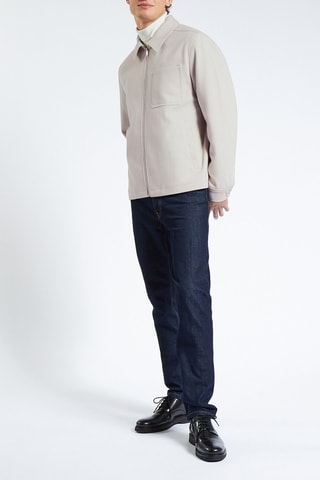 Blouson en laine - Beige