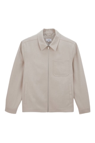 Blouson en laine - Beige