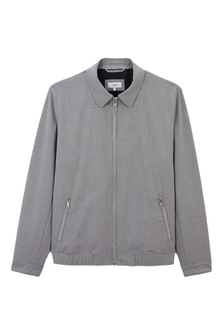 Blouson zippé - Gris