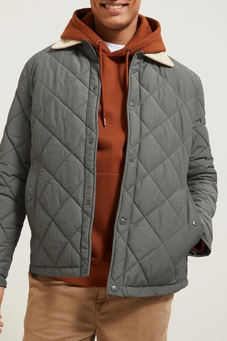 Blouson matelassé - Kaki