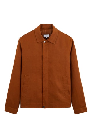Blouson en lin - Camel