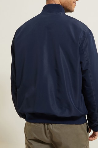 Blouson zippé - Bleu