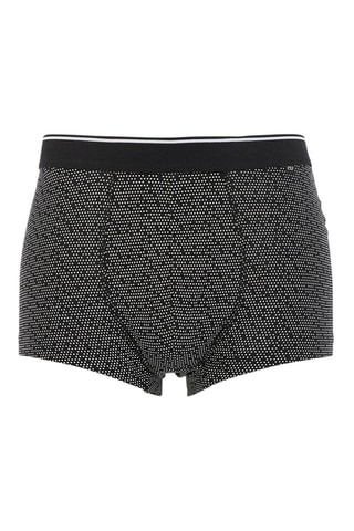 5 boxers en coton biologique - Noir
