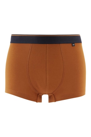 3 boxers en coton biologique - Orange