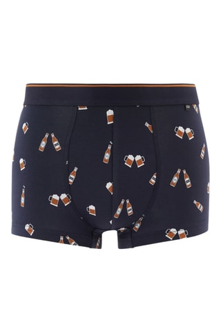 3 boxers en coton biologique - Orange