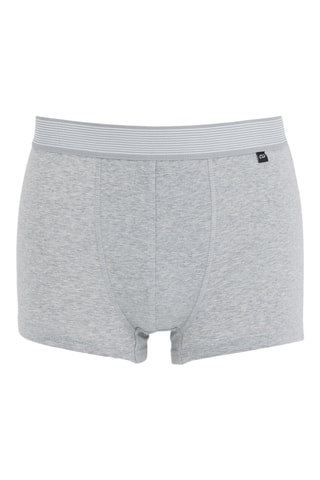 5 boxers en coton biologique - Rouge