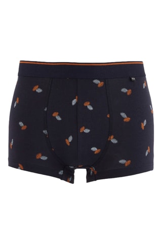 3 boxers en coton biologique - Orange