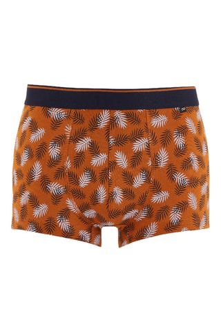 3 boxers en coton biologique - Orange