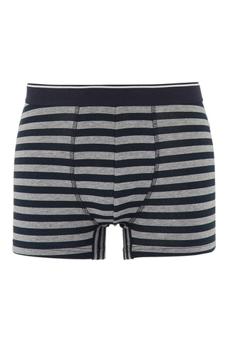 Boxer en coton biologique - Bleu marine